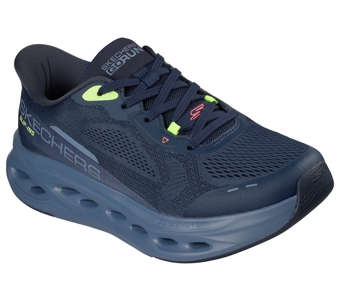 MAX CUSHIONING GLIDE-STEP - A, NAVY/MULTI