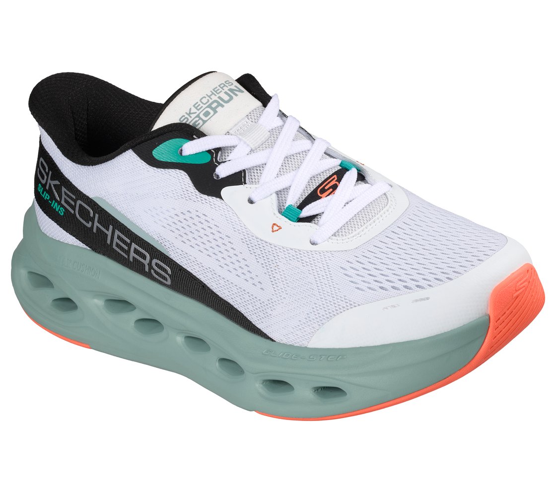 MAX CUSHIONING GLIDE-STEP - A, WHITE/MULTI Footwear Right View