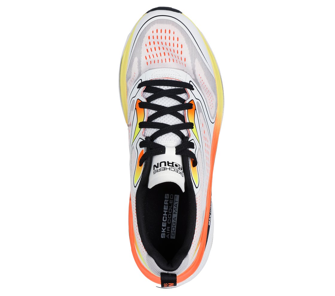 MAX CUSHIONING PROPULSION - W, WHITE/MULTI Footwear Top View
