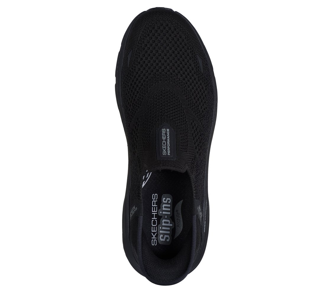 MAX CUSHIONING ARCH FIT 2, BLACK Footwear Top View