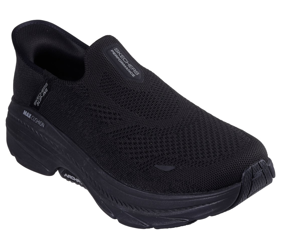 MAX CUSHIONING ARCH FIT 2, BLACK Footwear Right View