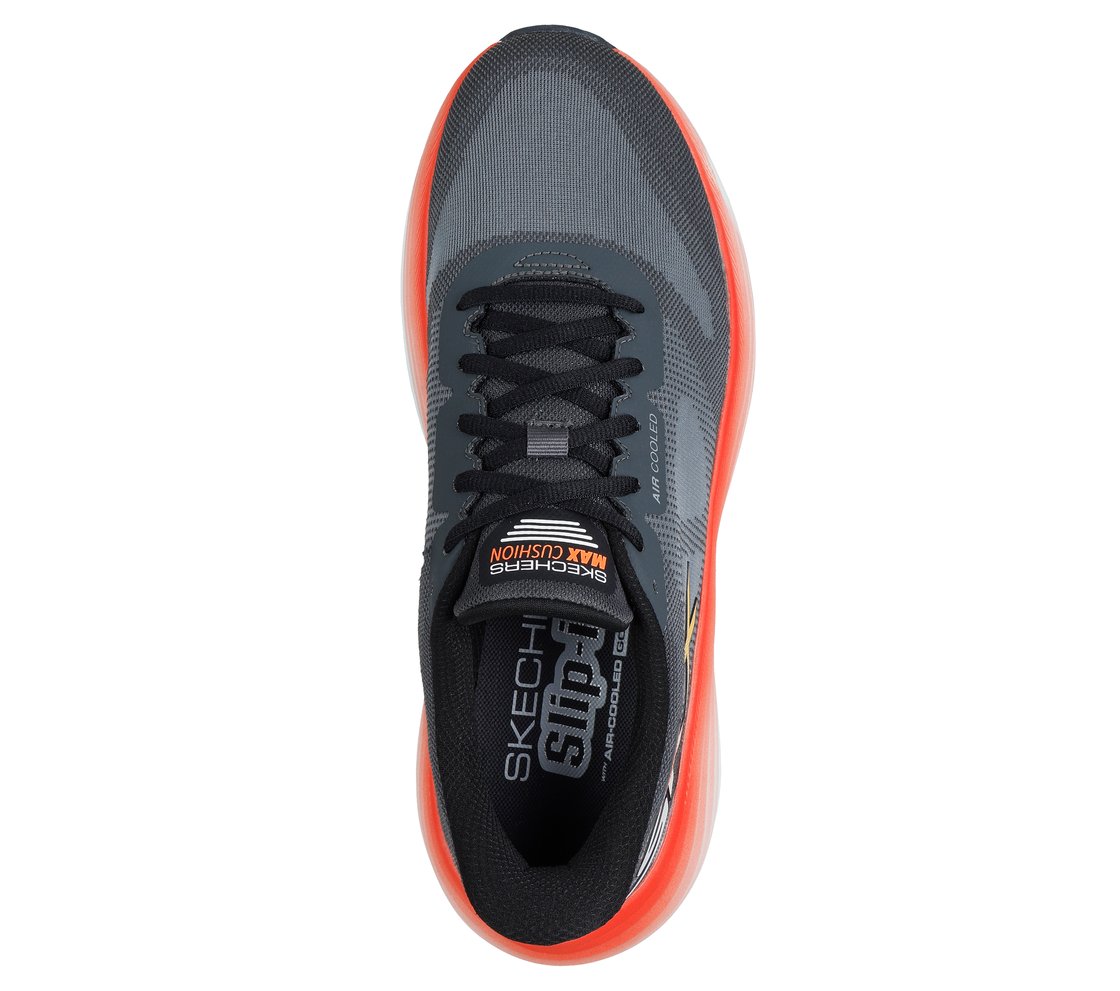 MAX CUSHIONING ENDEAVOUR - EX, CHARCOAL/MULTI Footwear Top View