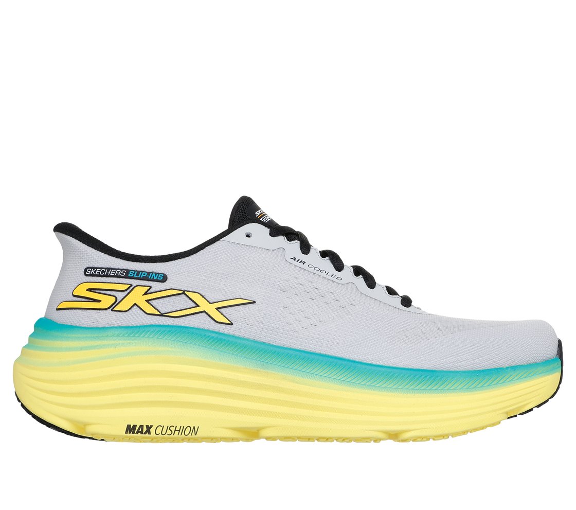 MAX CUSHIONING ENDEAVOUR - EX, WHITE/MULTI Footwear Lateral View