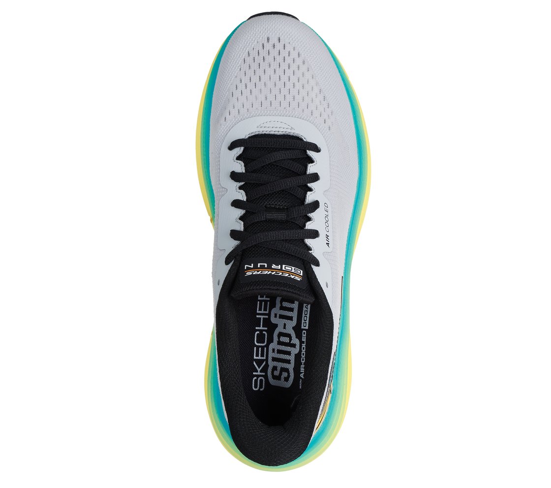 MAX CUSHIONING ENDEAVOUR - EX, WHITE/MULTI Footwear Top View