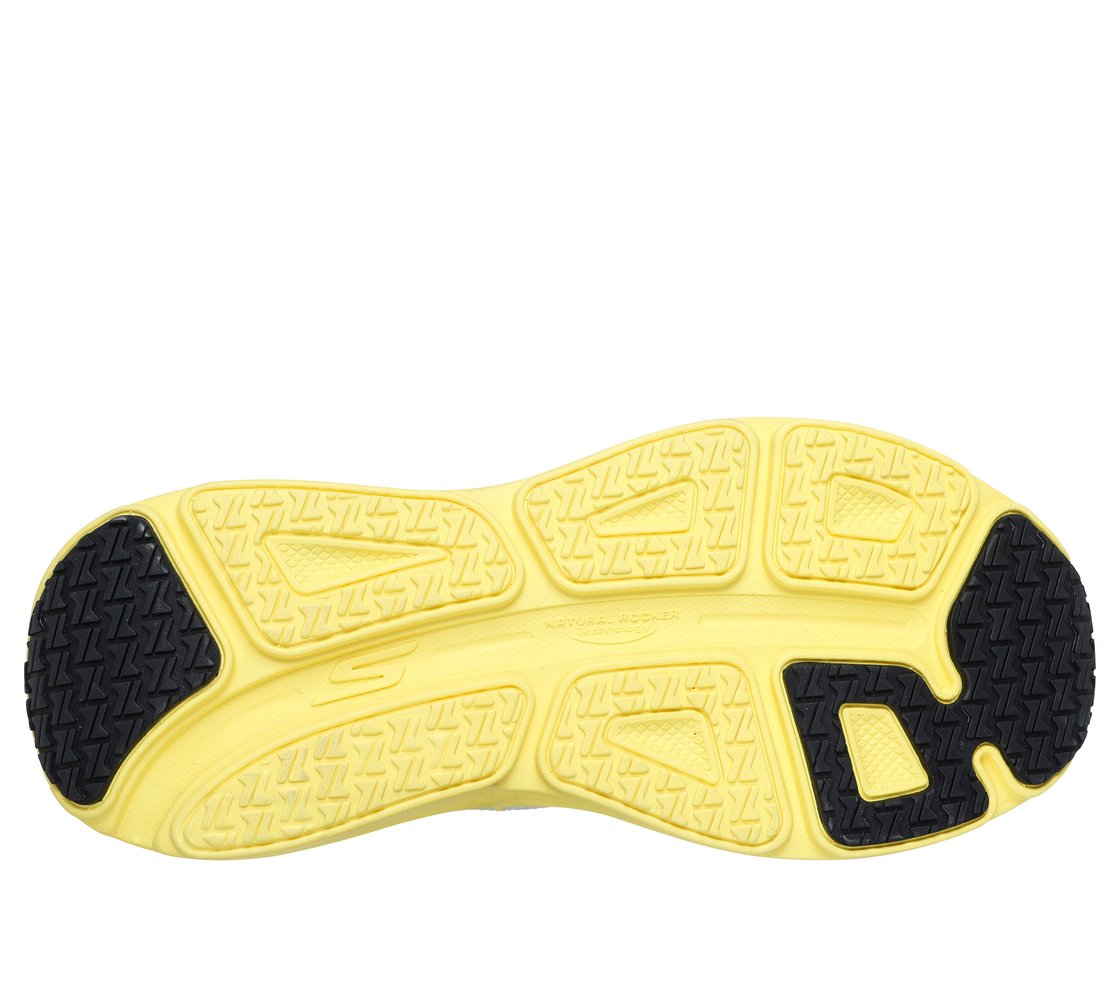 MAX CUSHIONING ENDEAVOUR - EX, WHITE/MULTI Footwear Bottom View