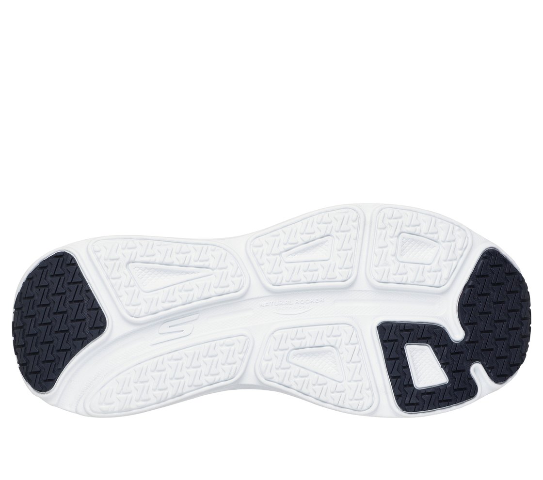 MAX CUSHIONING ENDEAVOUR - SP, BLUE/ORANGE Footwear Bottom View