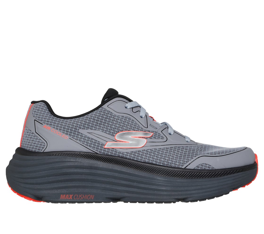 MAX CUSHIONING ENDEAVOUR - SP, CHARCOAL Footwear Lateral View