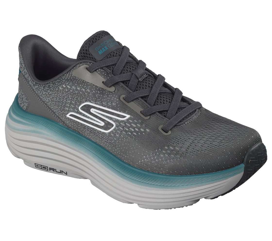 MAX CUSHIONING ENDEAVOUR - KA, CHARCOAL Footwear Right View