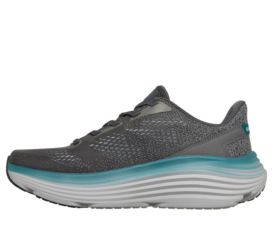 MAX CUSHIONING ENDEAVOUR - KA, CHARCOAL Footwear Left View