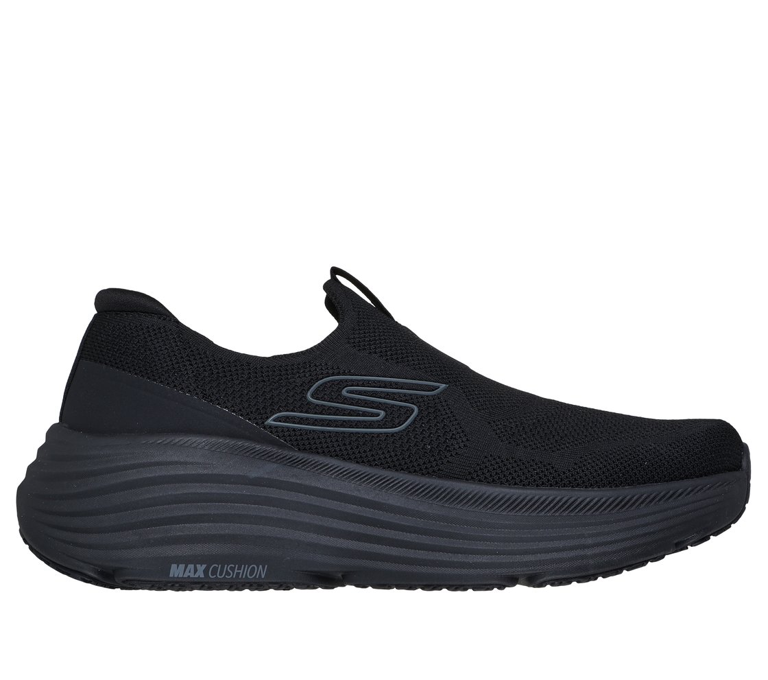 MAX CUSHIONING ENDEAVOUR - SA, BLACK Footwear Lateral View
