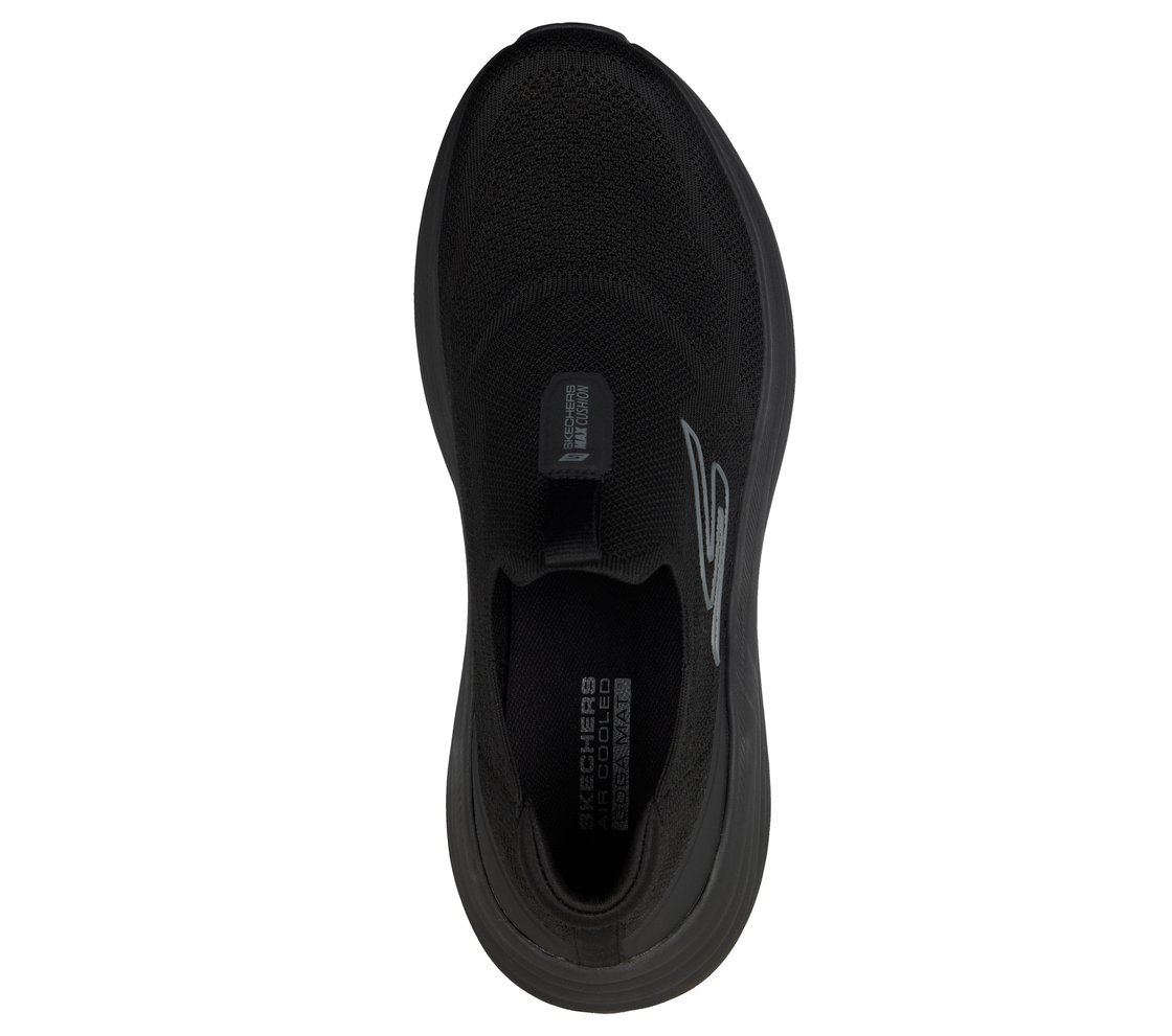 MAX CUSHIONING ENDEAVOUR - SA, BLACK Footwear Top View