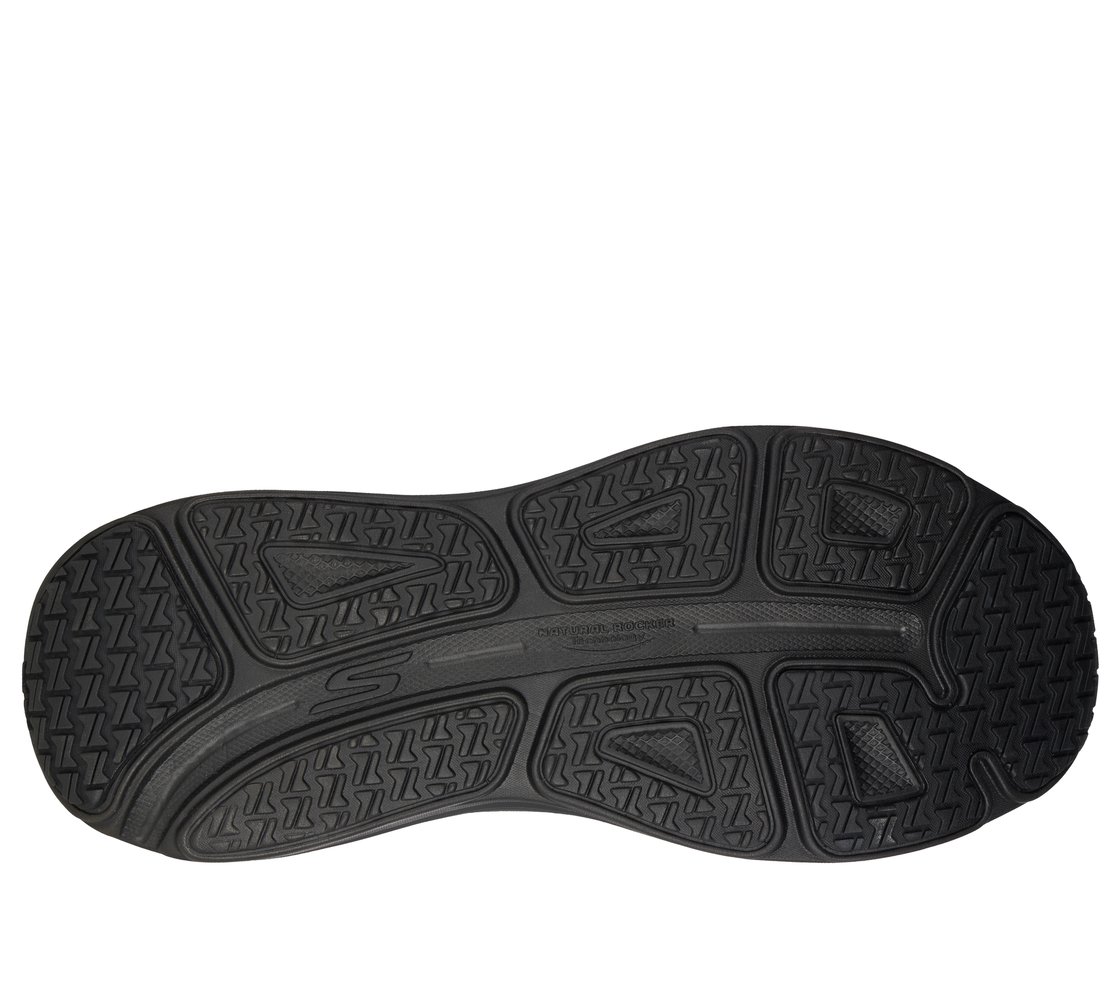 MAX CUSHIONING ENDEAVOUR - SA, BLACK Footwear Bottom View