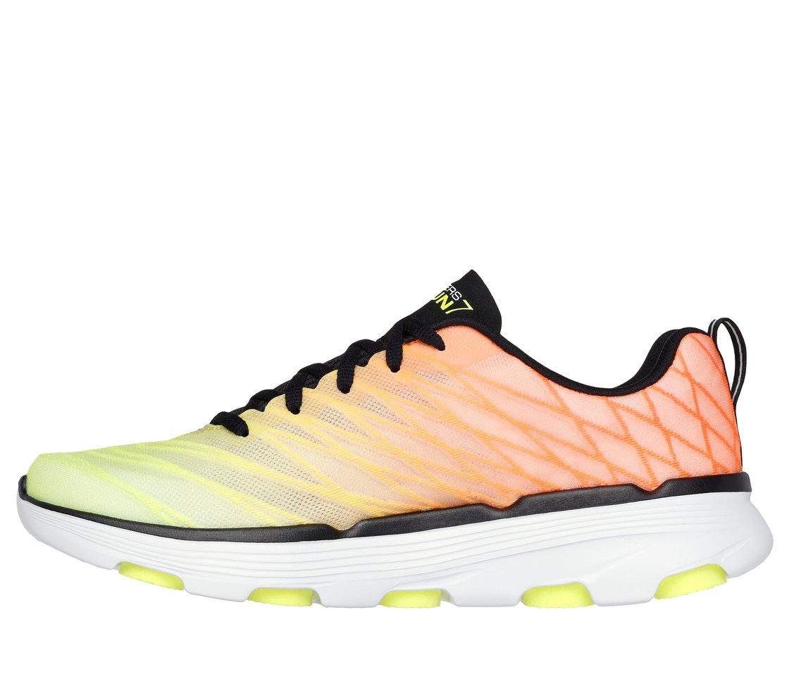 GO RUN 7.0 - EQUILATERAL, YELLOW/MULTI Footwear Left View