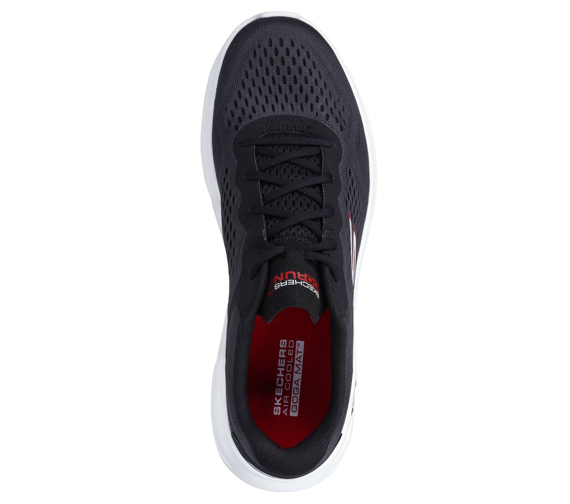GO RUN 7, CHARCOAL Footwear Top View