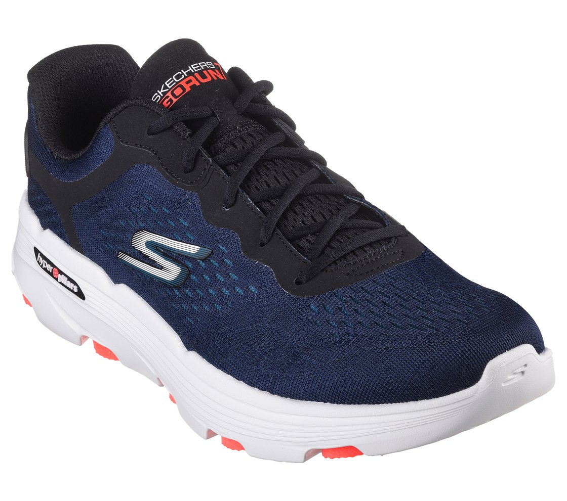 GO RUN 7, NAVY/BLACK Footwear Right View
