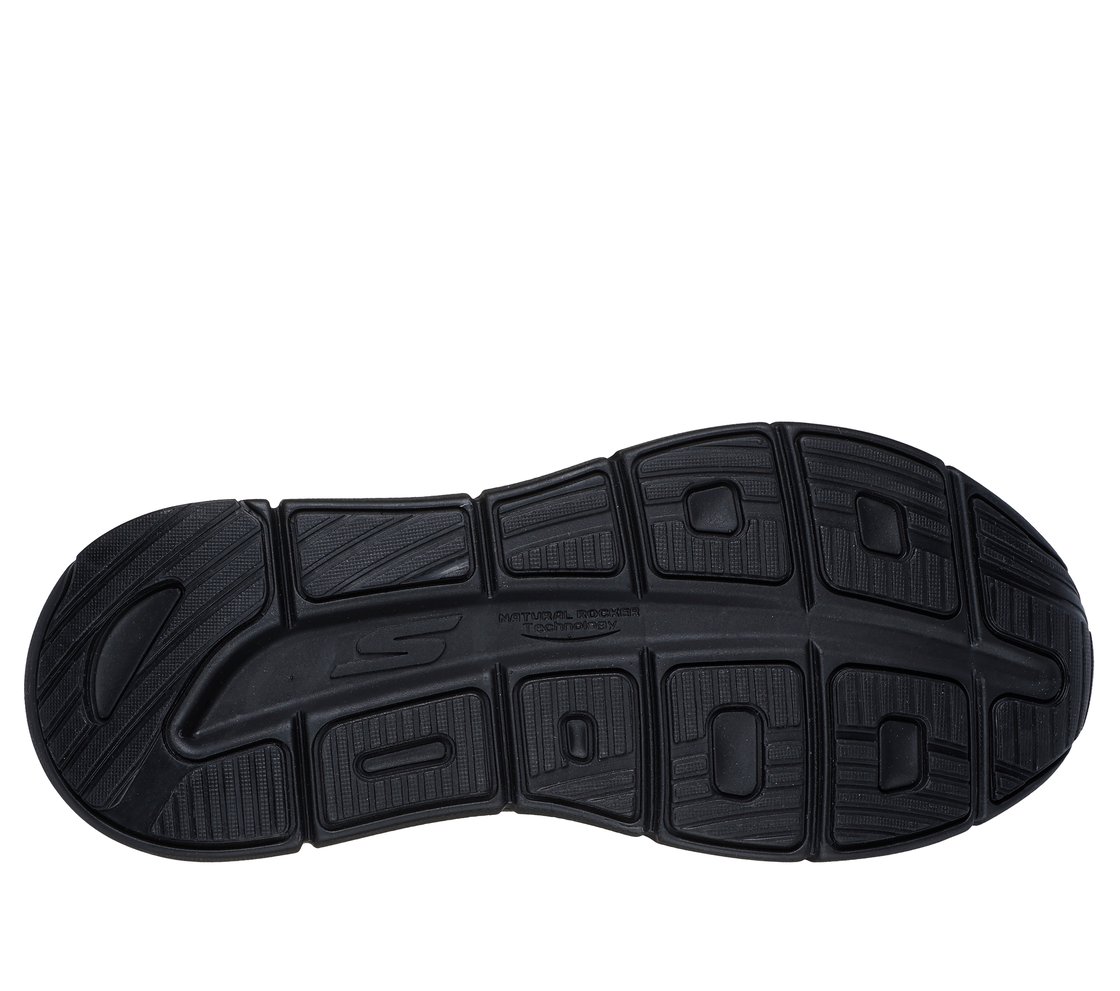 SKECHERS SLIP-INS: MAX CUSHIONING PREMIER 2, BLACK Footwear Bottom View