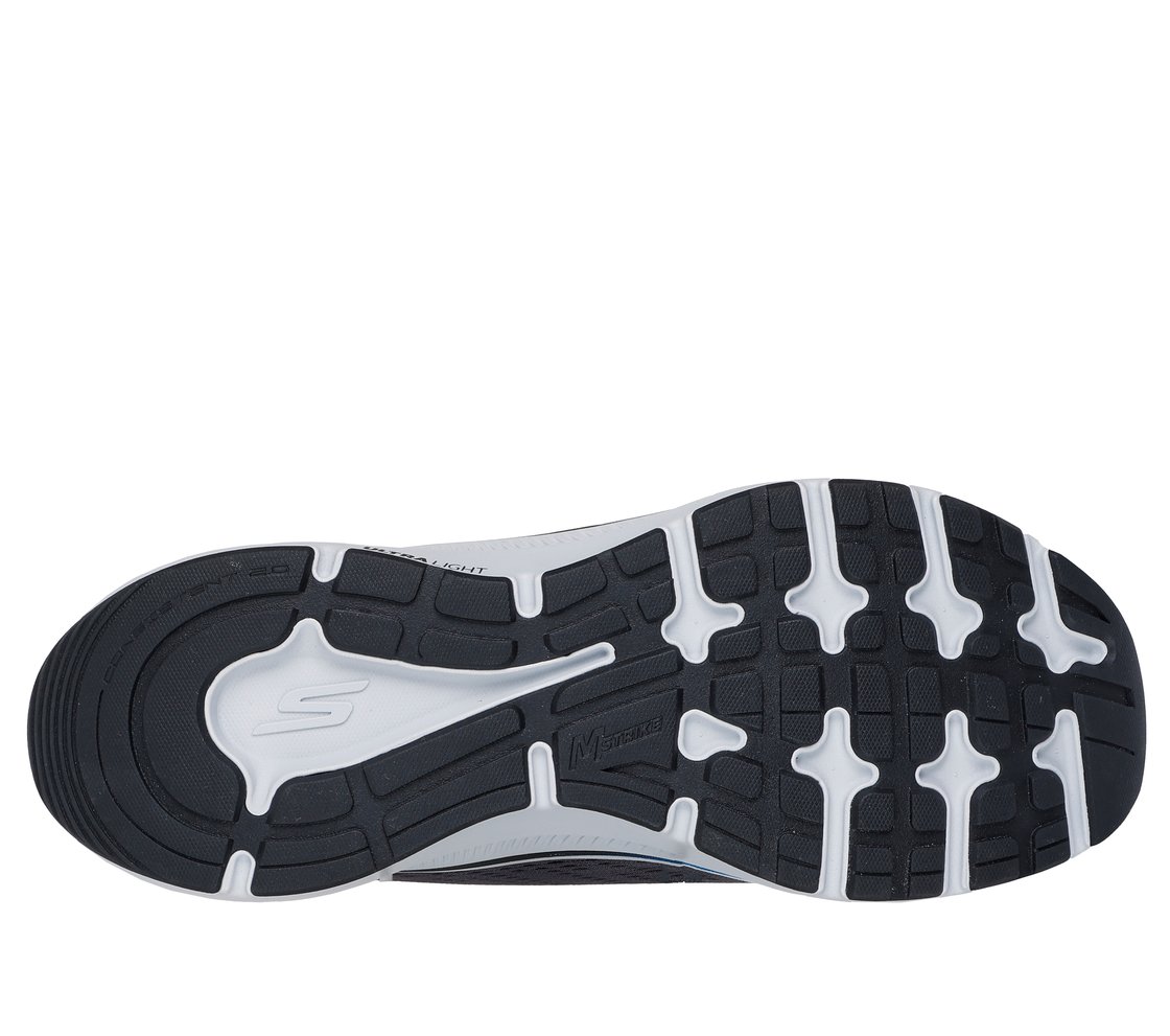 GO RUN CONSISTENT 2.0 - WORLD, CHARCOAL/BLACK Footwear Bottom View