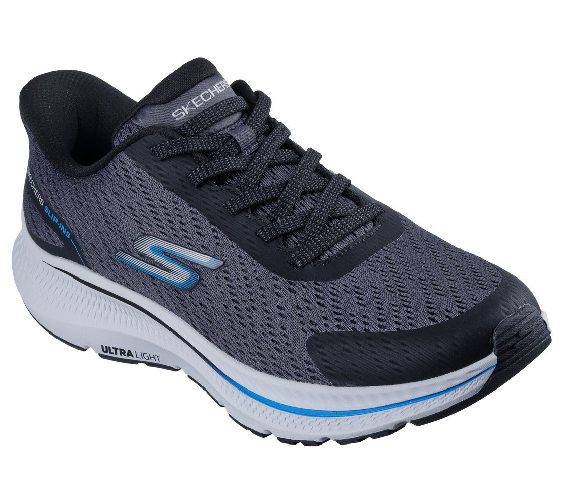 GO RUN CONSISTENT 2.0 - WORLD, CHARCOAL/BLACK Footwear Right View