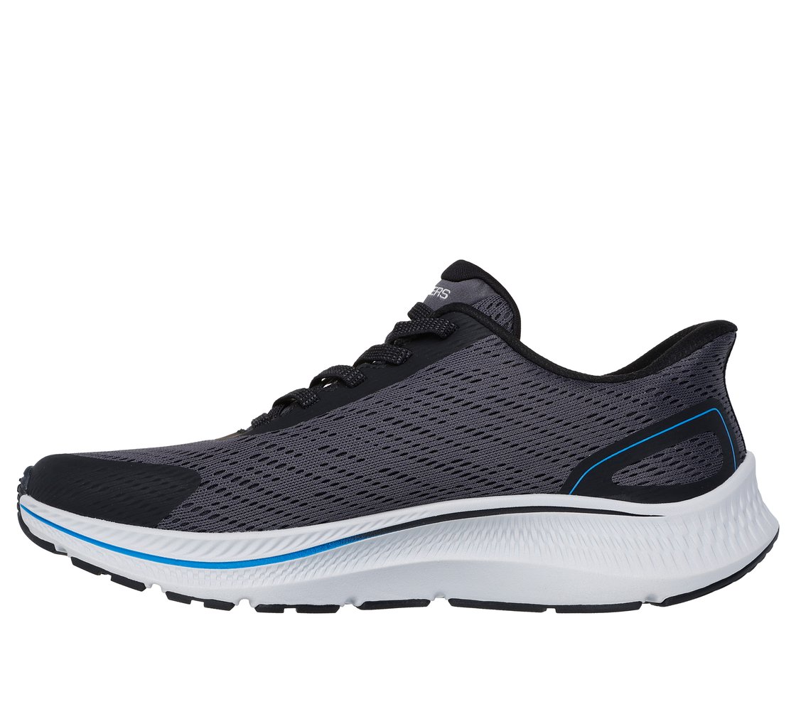 GO RUN CONSISTENT 2.0 - WORLD, CHARCOAL/BLACK Footwear Left View