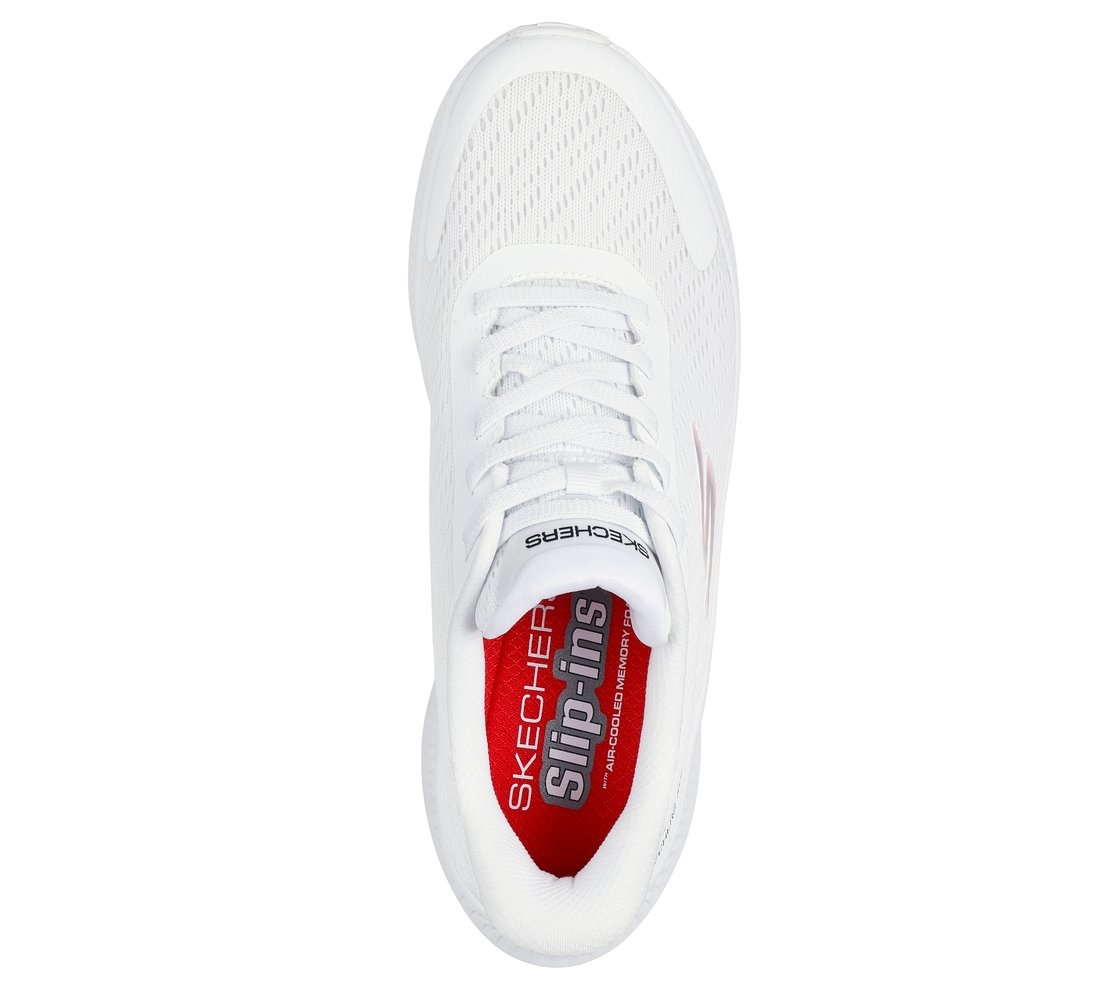GO RUN CONSISTENT 2.0 - WORLD, WHITE Footwear Top View