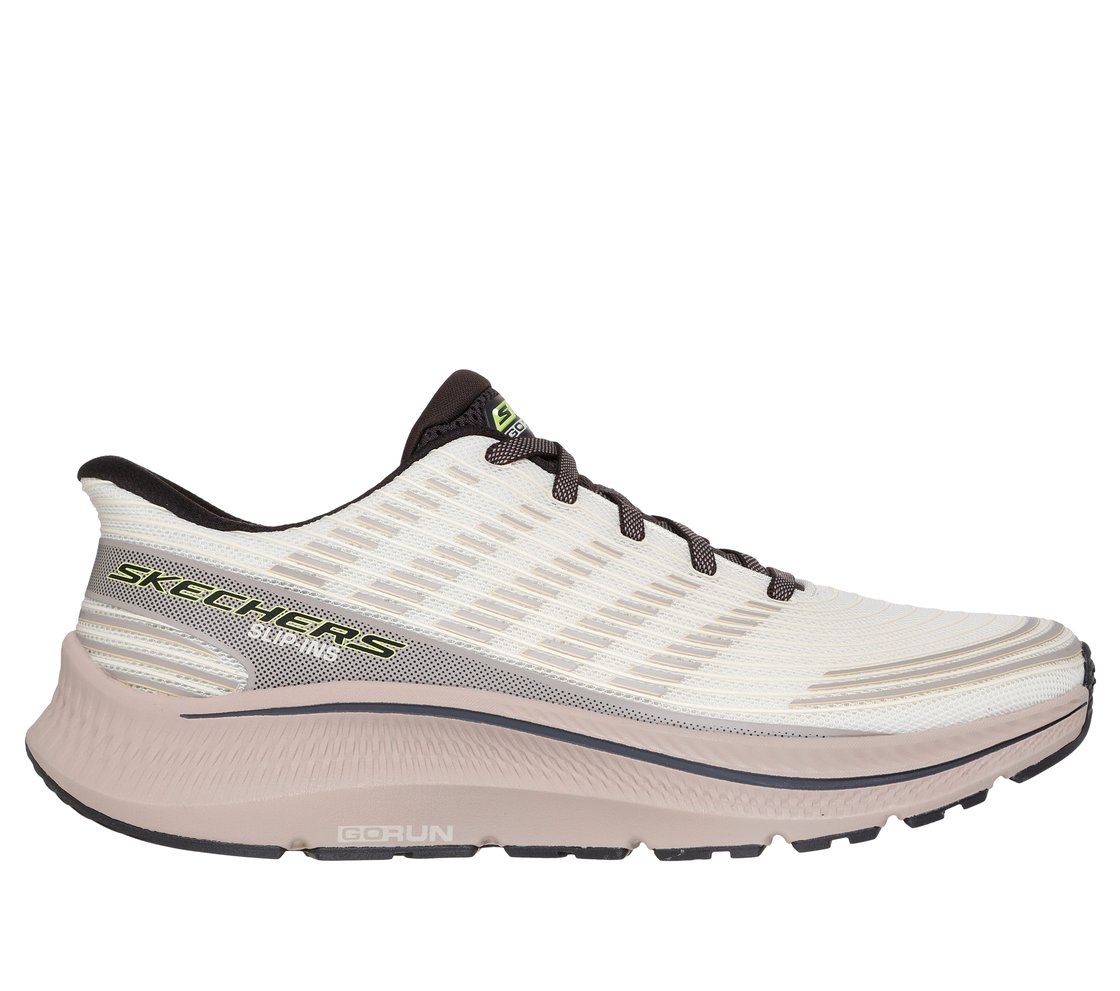 GO RUN CONSISTENT 2.0 - SENNA, TAUPE/BROWN Footwear Lateral View