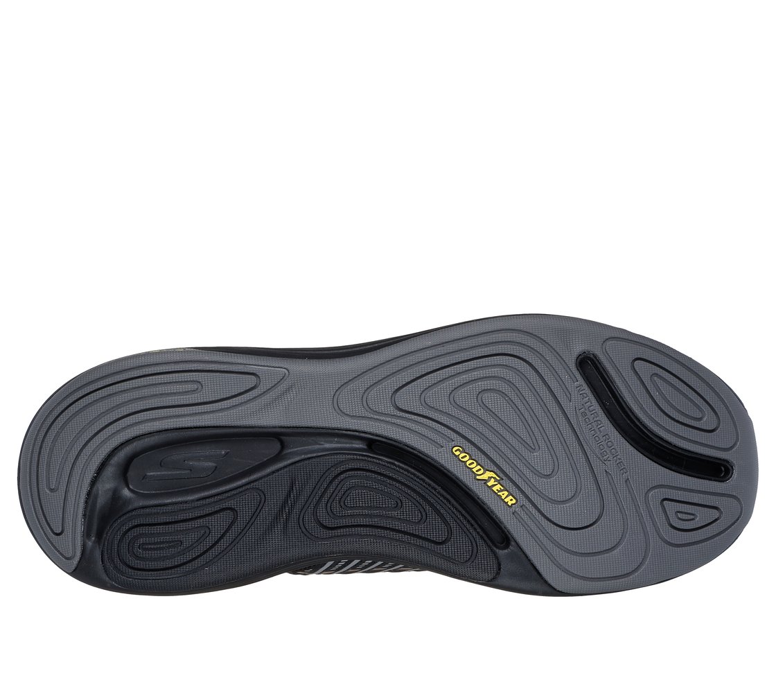 SKECHERS SLIP-INS: MAX CUSHIONING SUSPENSION, BBBBLACK Footwear Bottom View