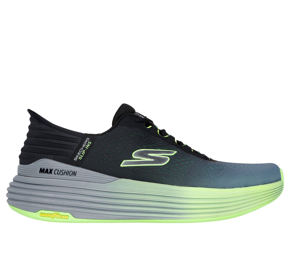 MAX CUSHIONING SUSPENSION - L, BLACK/LIME