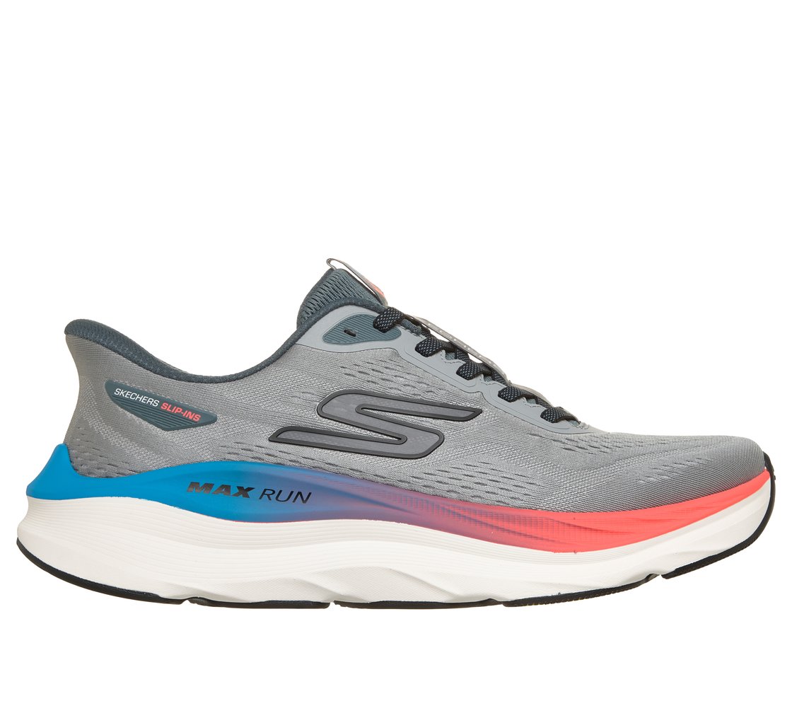 MAX RUN, GRAY/MT Footwear Lateral View