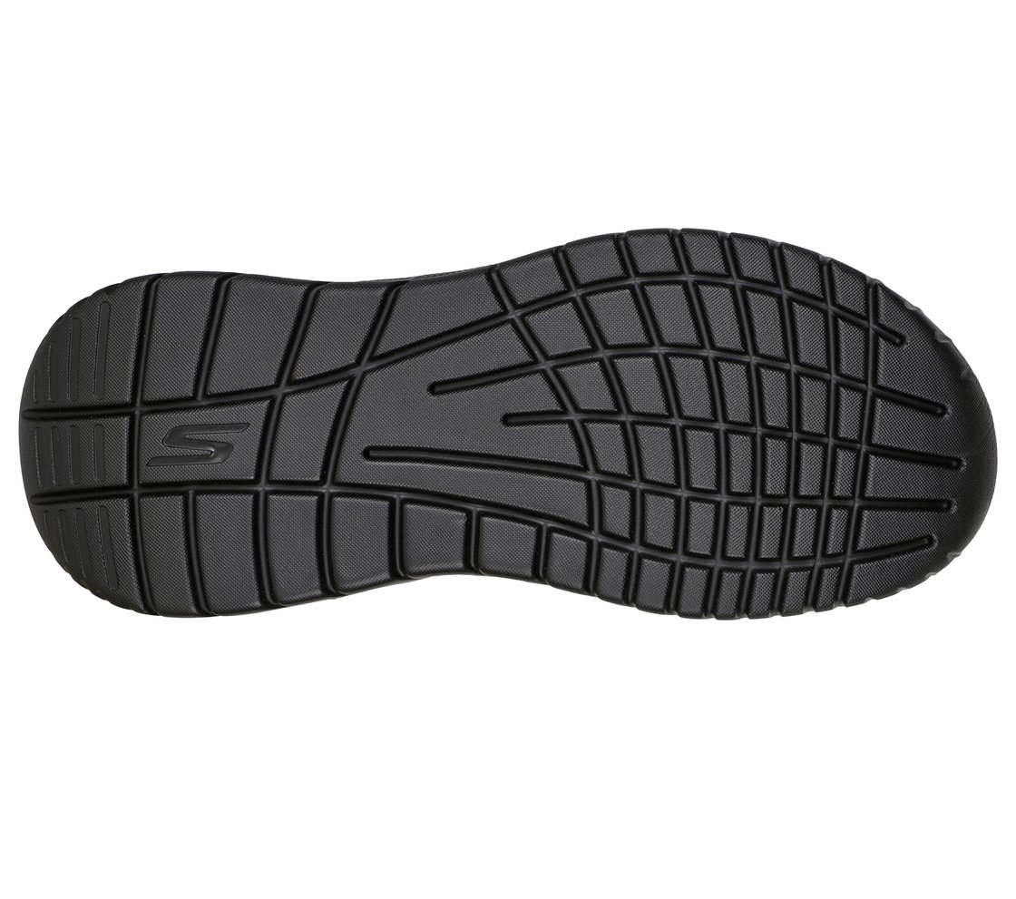 GO RECOVER SANDAL, BBLACK Footwear Bottom View