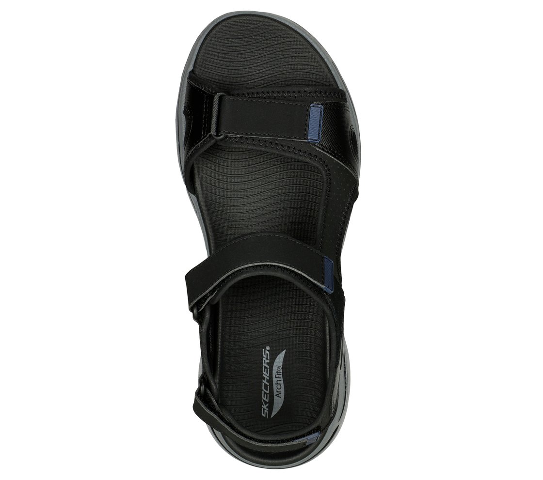 GO WALK ARCH FIT SANDAL-MISSI, BLACK/NAVY