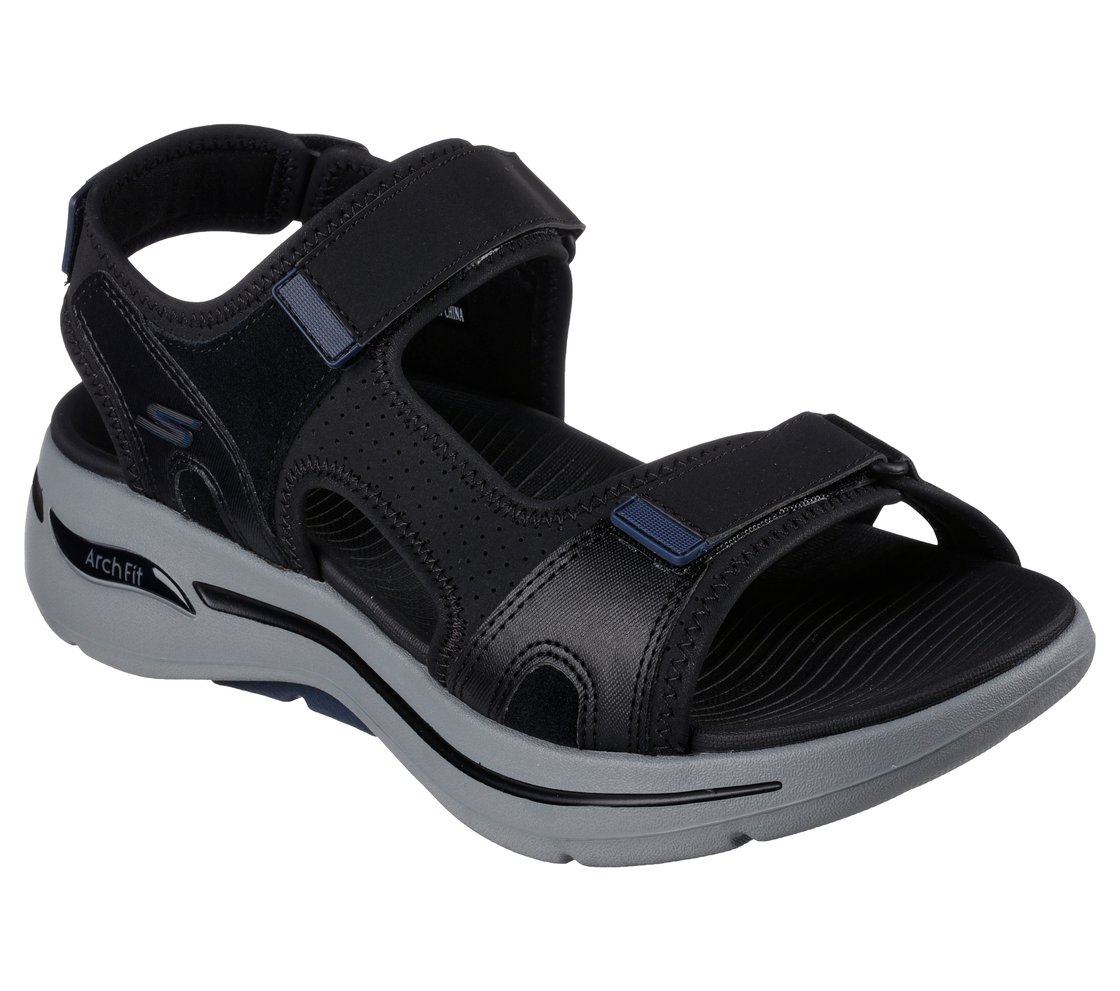 GO WALK ARCH FIT SANDAL-MISSI, BLACK/NAVY