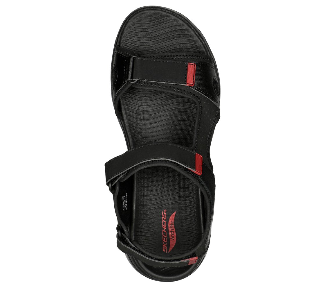GO WALK ARCH FIT SANDAL-MISSI,  Footwear Top View
