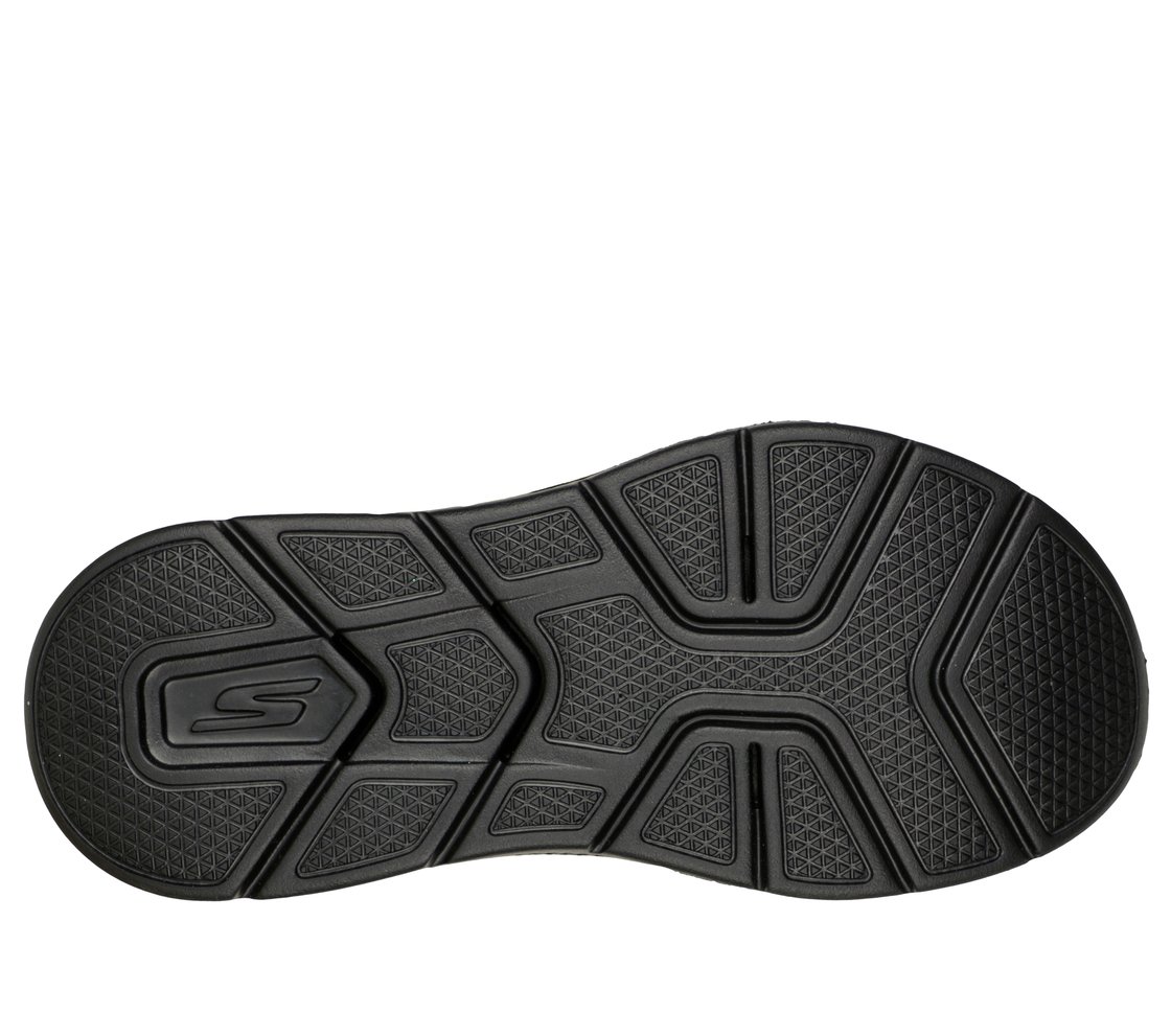GO CONSISTENT SANDAL-SYNTHWAV, BBLACK Footwear Bottom View