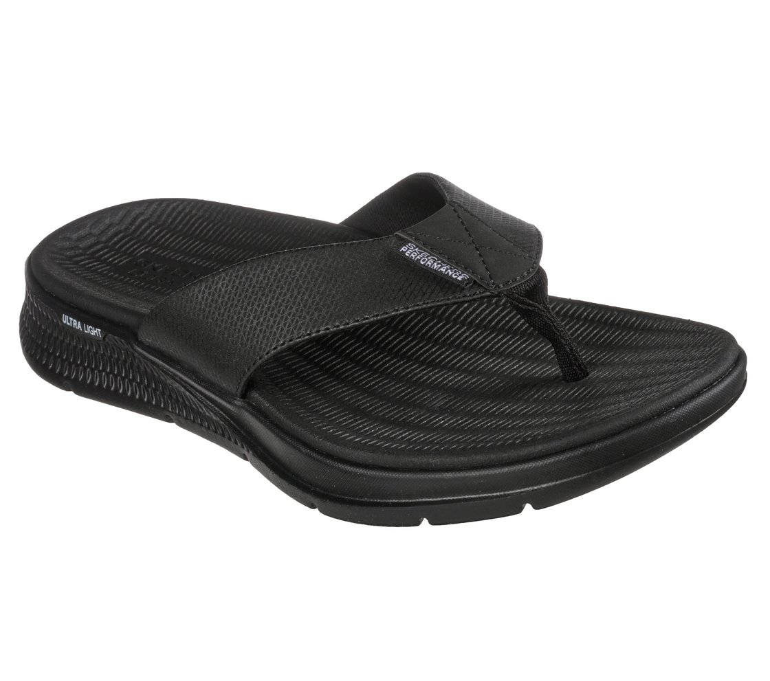 GO CONSISTENT SANDAL-SYNTHWAV, BBLACK Footwear Right View