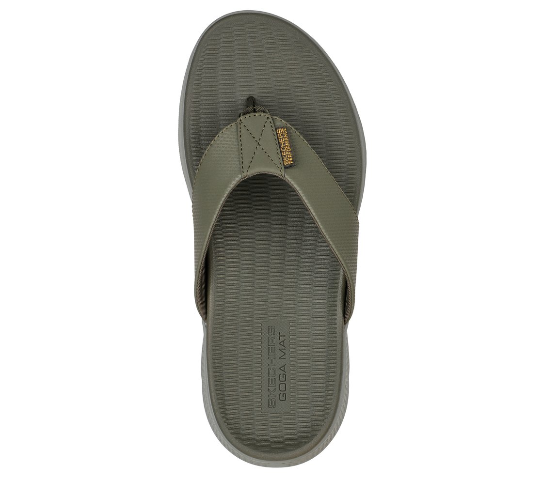 Skechers Olive Go Consistent Sandal Synthwav Mens Slip On - Style
