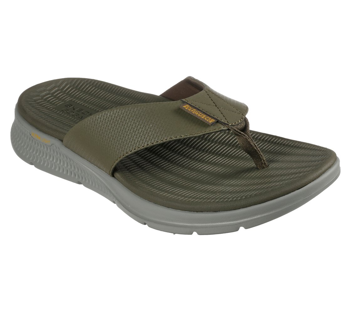 GO CONSISTENT SANDAL-SYNTHWAV, OOLIVE Footwear Right View