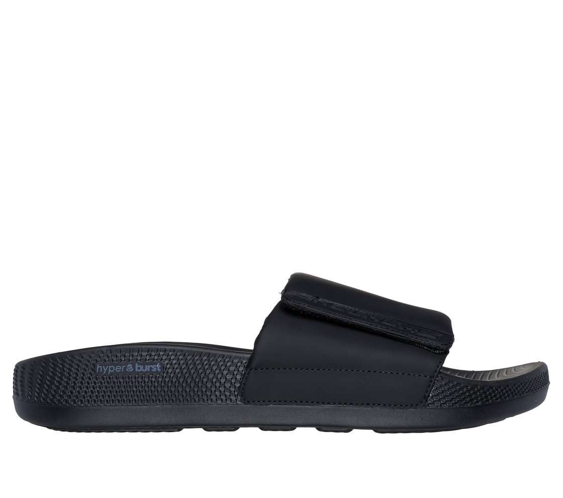 HYPER SLIDE - RELIANCE, BBLACK Footwear Lateral View