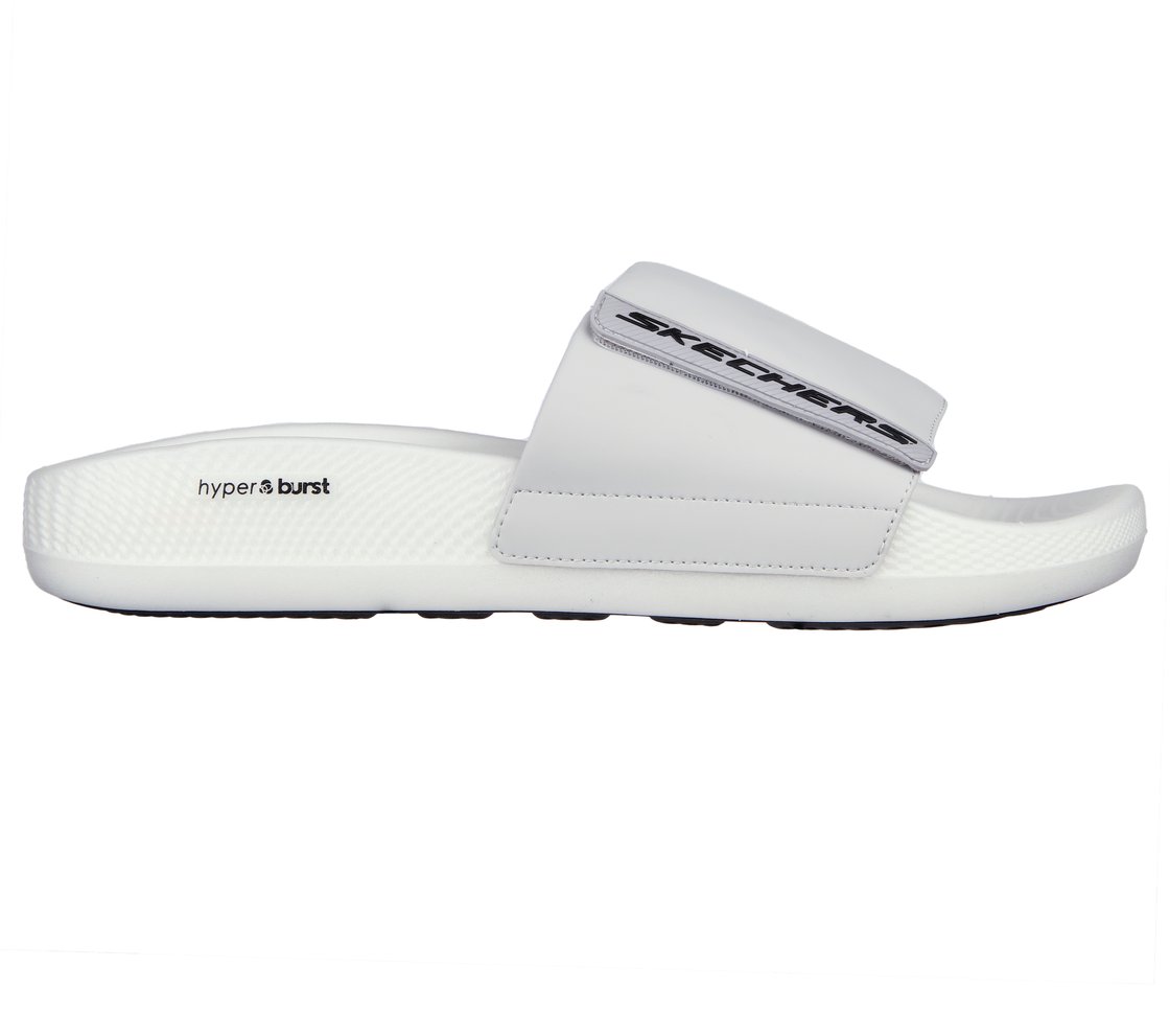 HYPER SLIDE - RELIANCE, GGREY/BLACK Footwear Lateral View