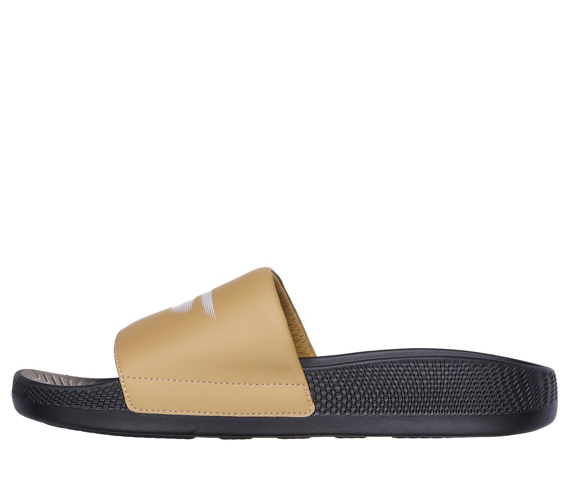 HYPER SLIDE - HYPER COMFORT, BROWN/BLACK Footwear Left View