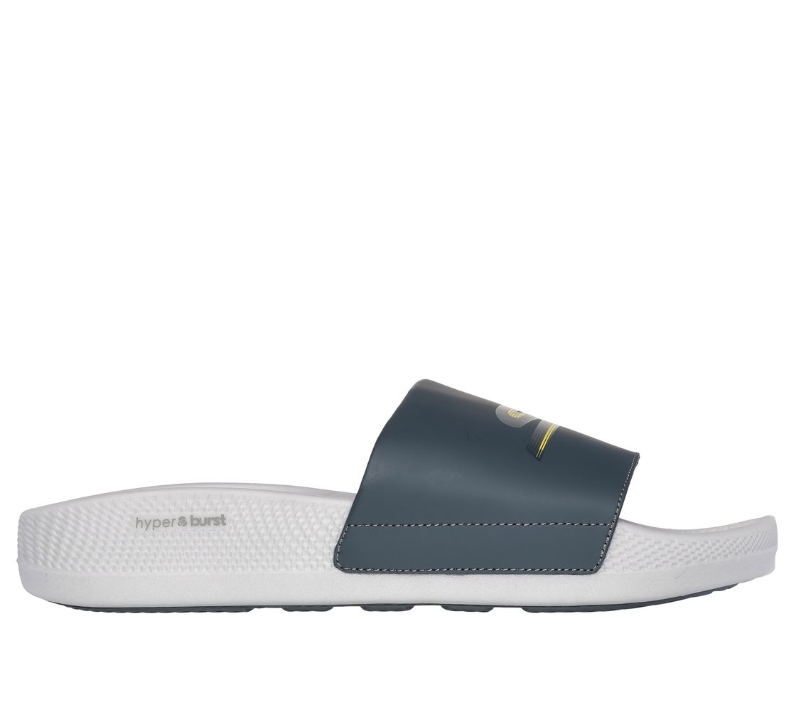HYPER SLIDE - HYPER COMFORT, CCHARCOAL Footwear Lateral View