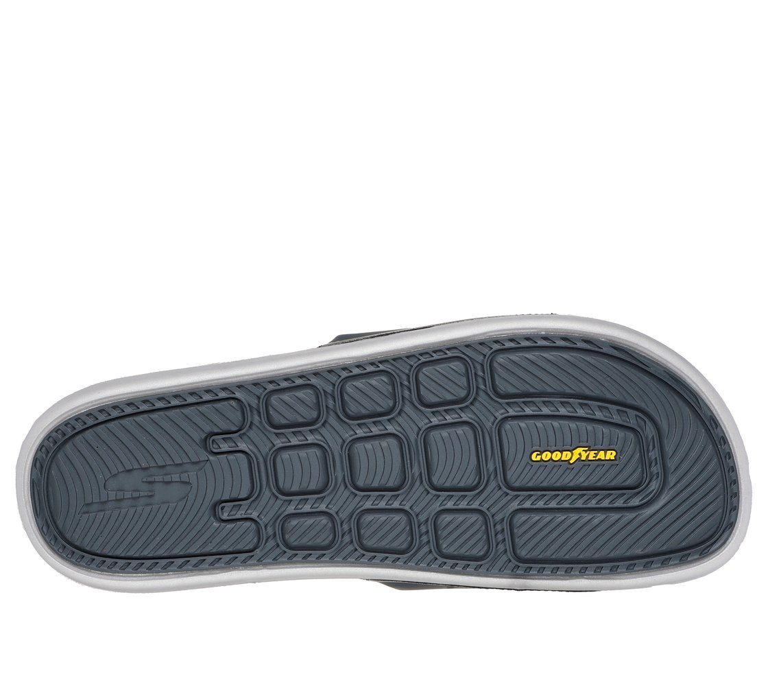 HYPER SLIDE - HYPER COMFORT, CCHARCOAL Footwear Bottom View