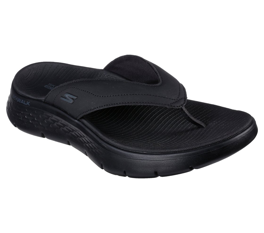 GO WALK FLEX SANDAL - VALLEJO, BBLACK Footwear Right View