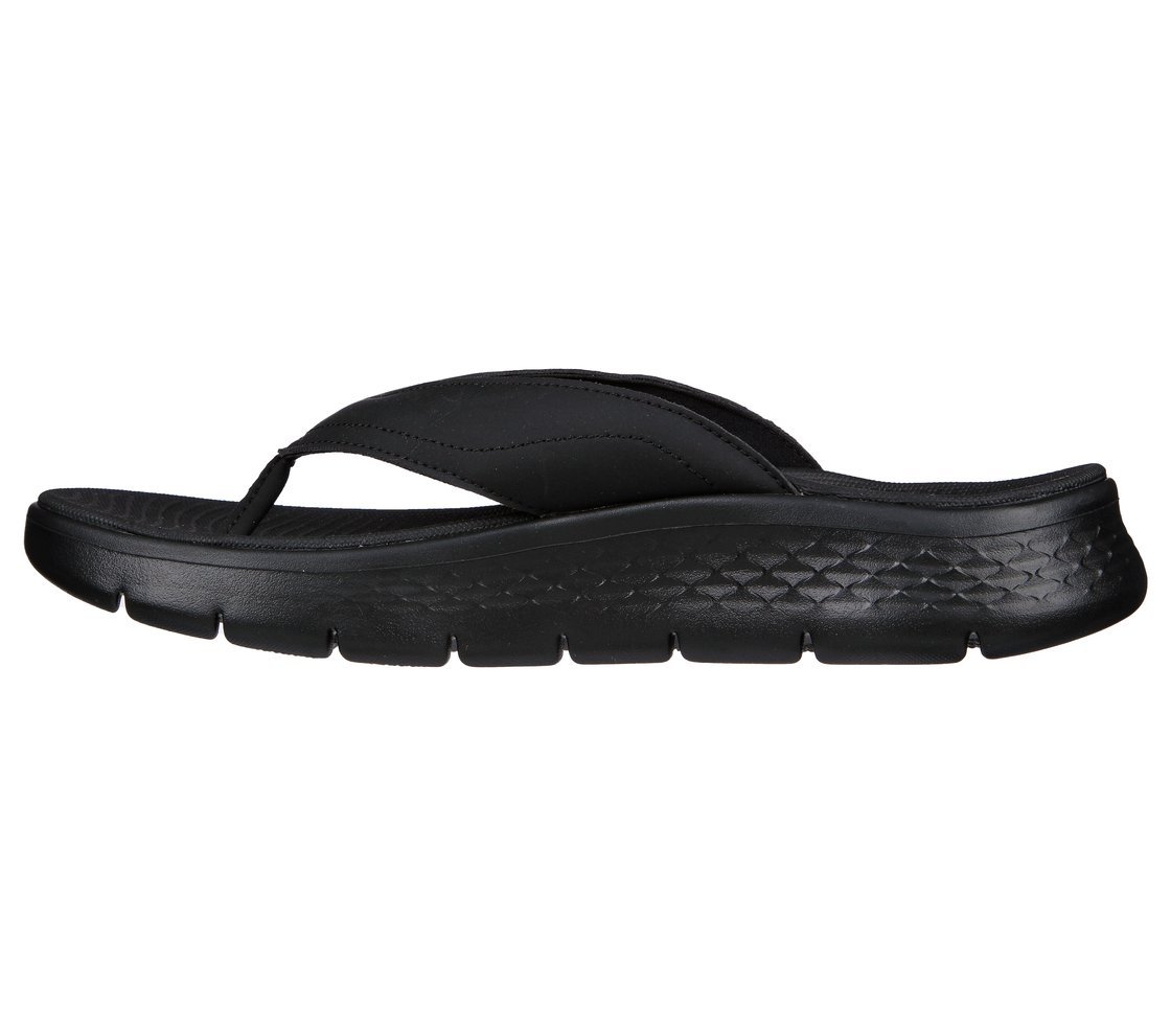 GO WALK FLEX SANDAL - VALLEJO, BBLACK Footwear Left View
