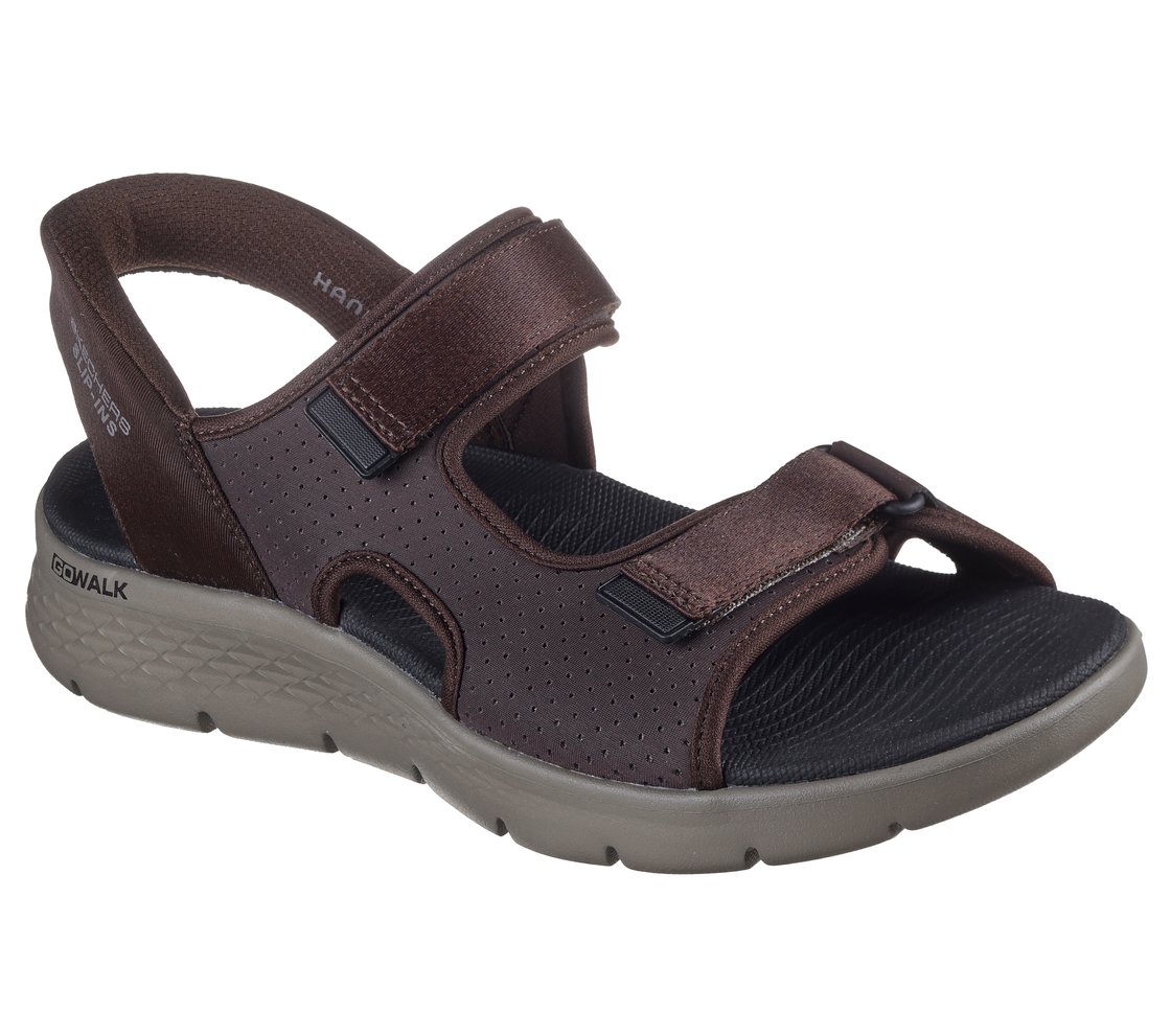 GO WALK FLEX SANDAL-EASY ENTR, BROWN