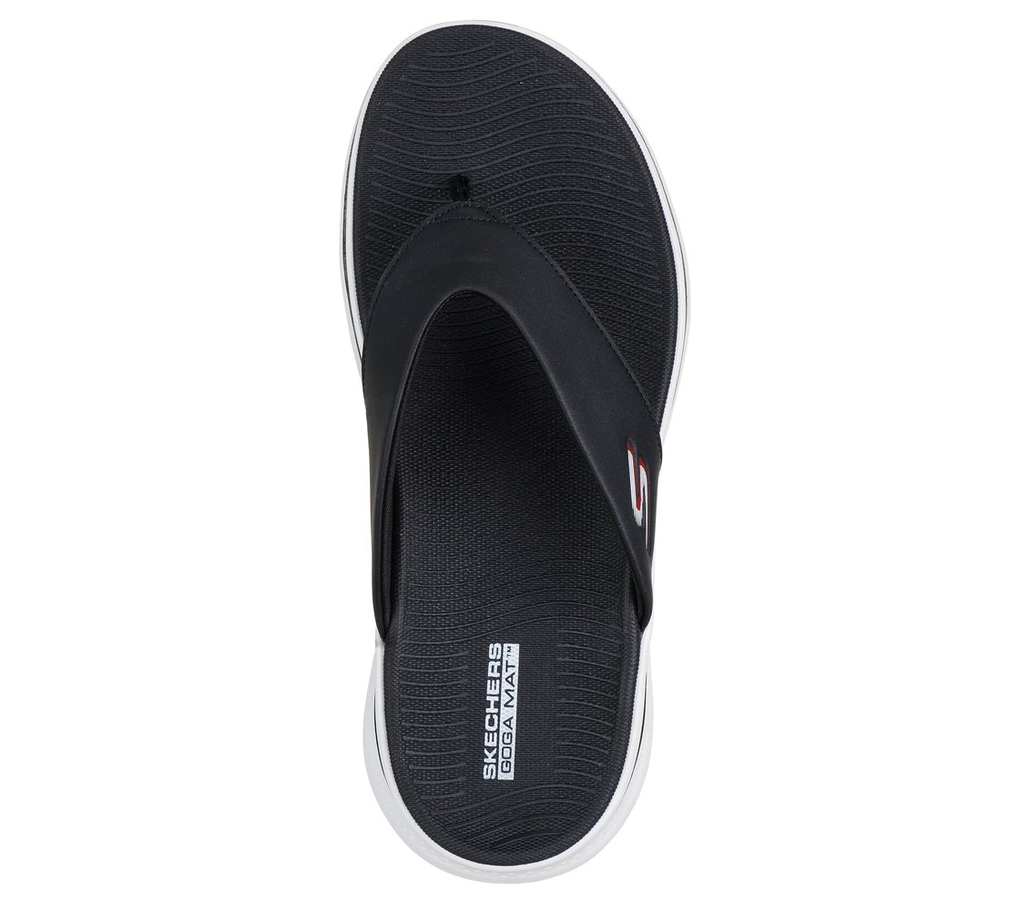 GO WALK 7 SANDAL - GIBS, BLACK/RED