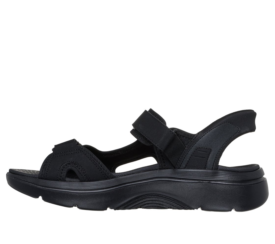 GO WALK ARCH FIT 2.0 SANDAL, BLACK Footwear Left View