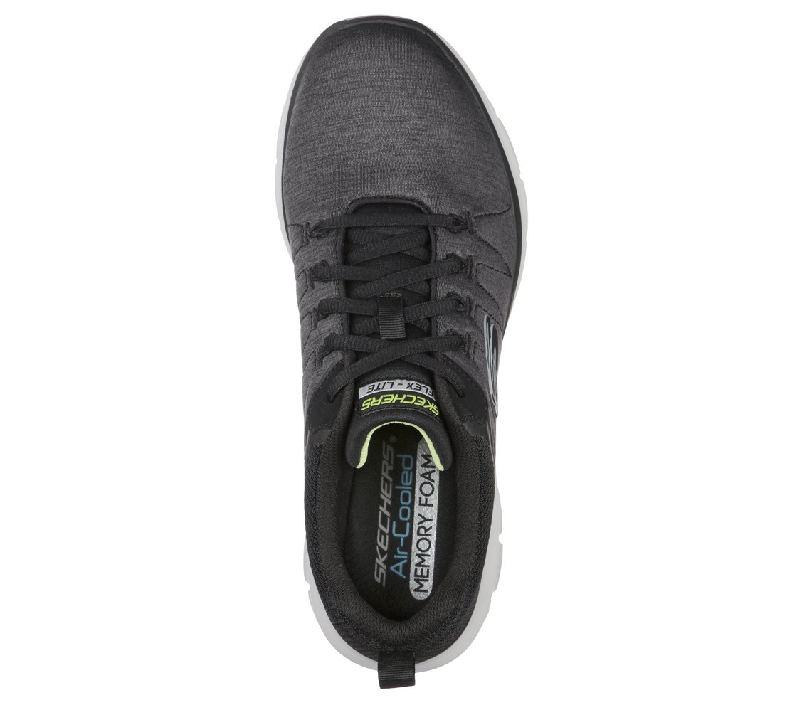 FLEX ADVANTAGE 4.0-VORACITY, BLACK/GREY Footwear Top View