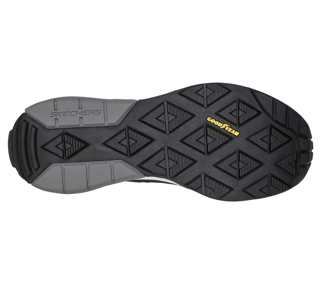 SKECH-AIR EXTREME V2, BLACK/WHITE Footwear Bottom View