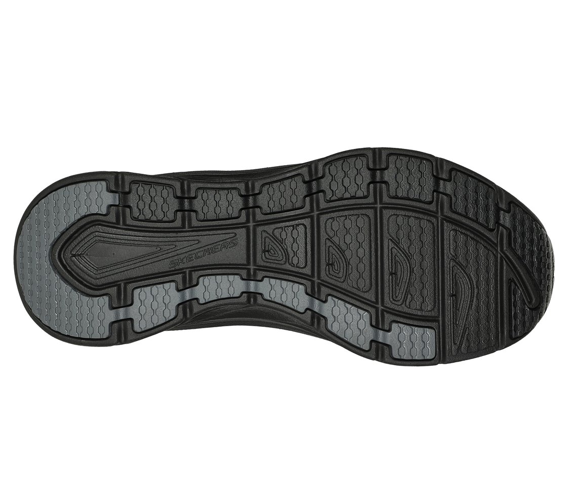 D'LUX WALKER-COMMUTER, BBLACK Footwear Bottom View