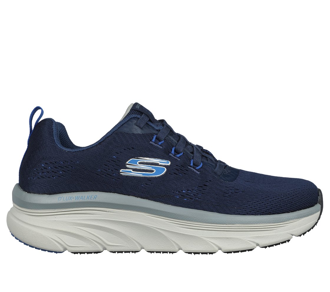 D'LUX WALKER-COMMUTER, NAVY/GREY Footwear Lateral View